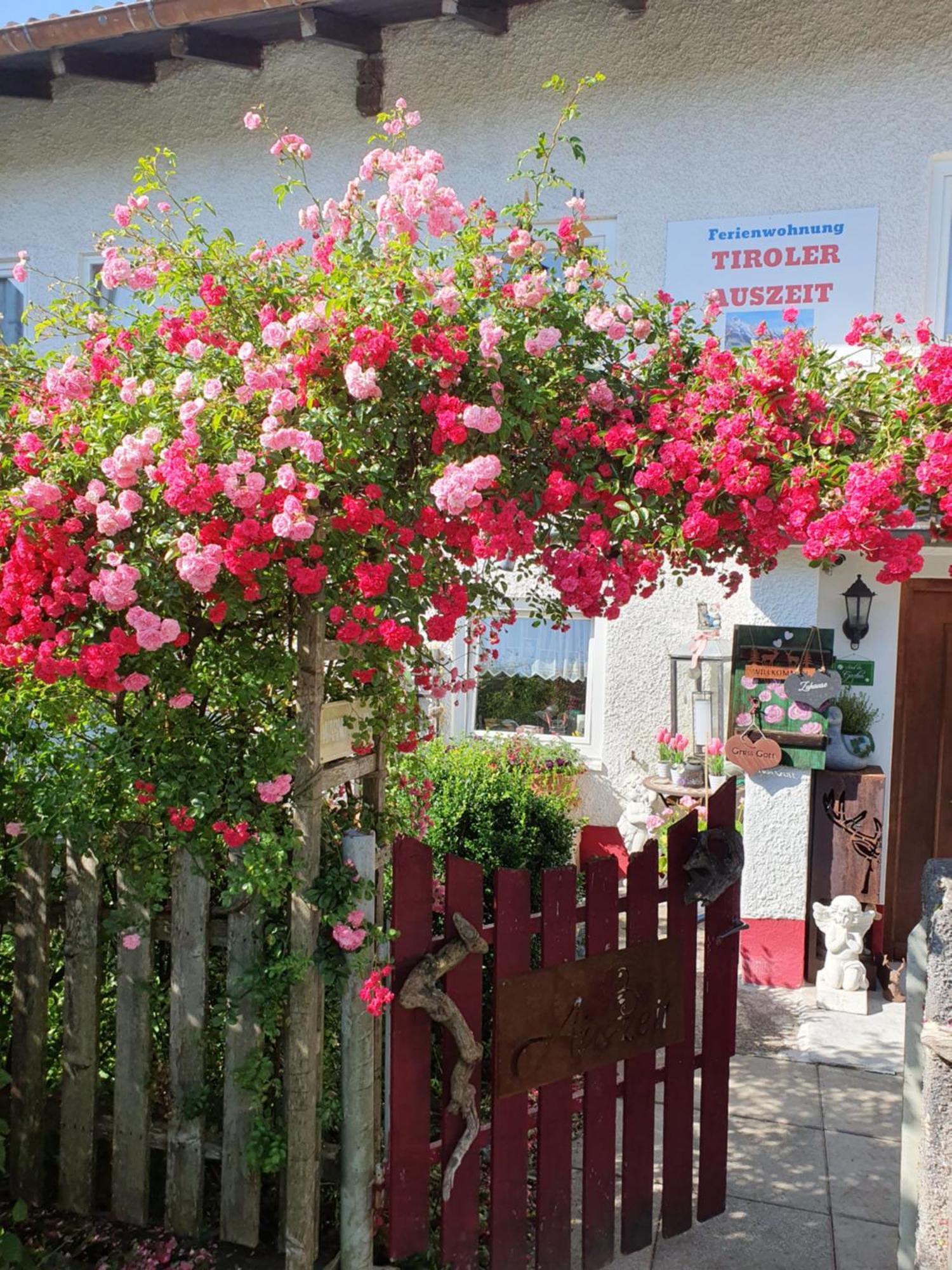 Ferienwohnung Tiroler Auszeit & Whirlpool Hofen ภายนอก รูปภาพ